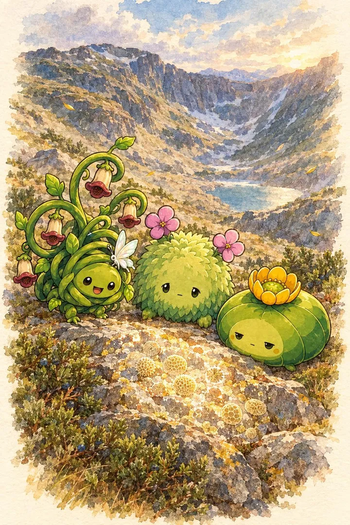 冰河時期的花粉
