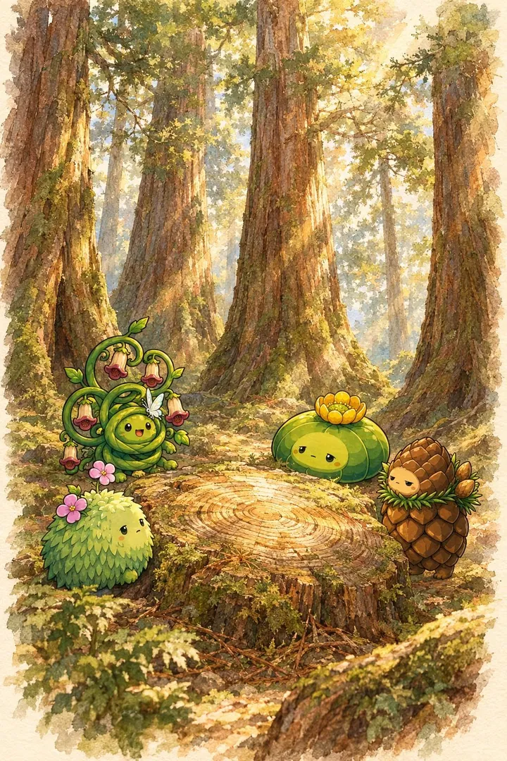 紅檜家族的年輪